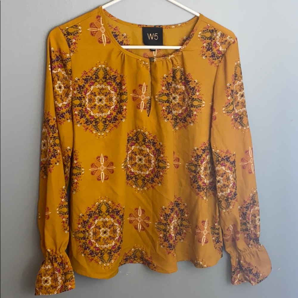 Anthropology floral top